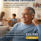 Audífono amplificador recargable