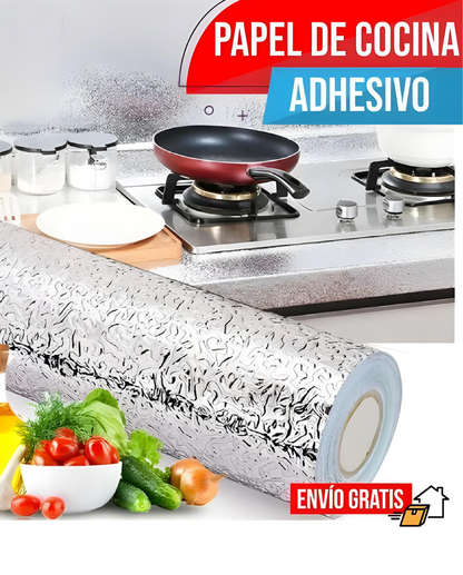 Papel de cocina adhesivo.