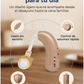 Audífono amplificador recargable