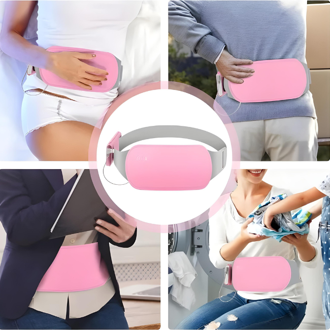 CINTURÓN TÉRMICO PARA CÓLICOS MENSTRUALES