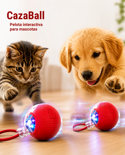 CazaBall – Pelota Inteligente para Gatos y Perros