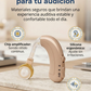 Audífono amplificador recargable