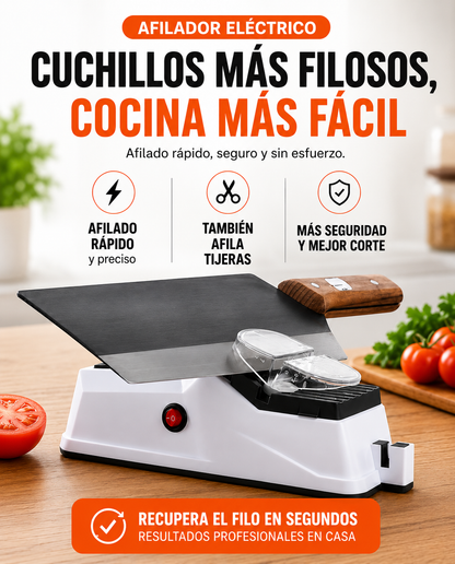 Afilador Eléctrico para Cuchillos y Tijeras