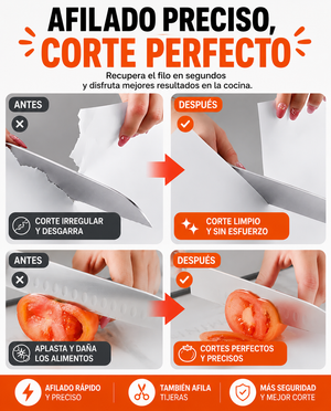 Afilador Eléctrico para Cuchillos y Tijeras