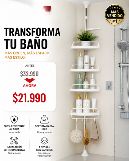Esquinero de Baño Organizador