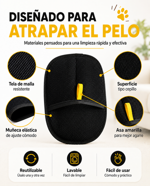 Guante Electrostático Quita Pelos