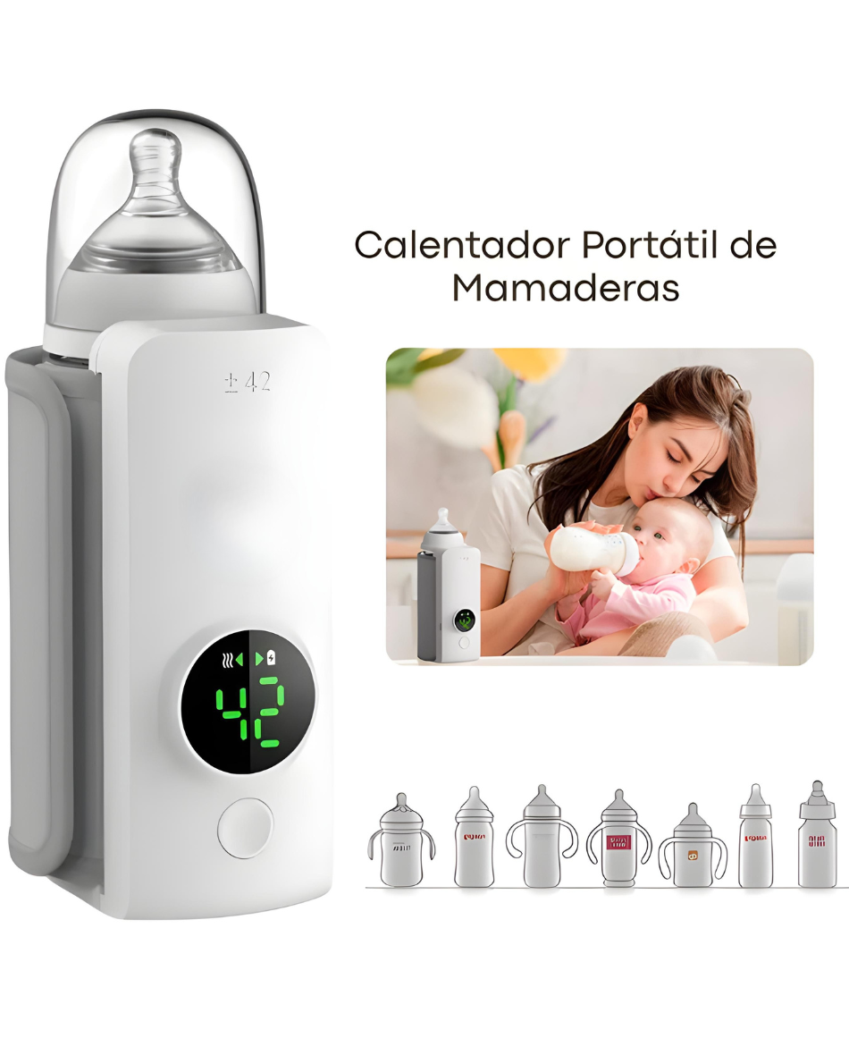 Warmi™ Calentador Portátil de Mamaderas inalámbrica