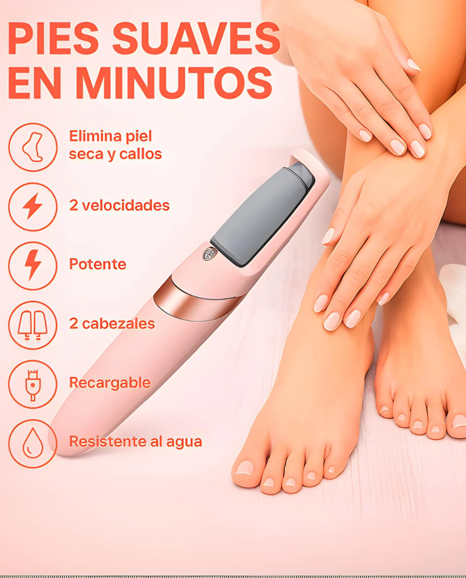 REMOVEDOR ELECTRICO DE CALLOS PARA PIES