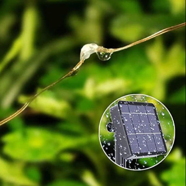 Luces LED con Panel Solar